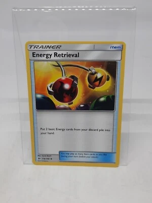 Energy Retrieval - 116/149 - Sun & Moon Base - SM - Uncommon - Pokémon Card - Image 1 of 2