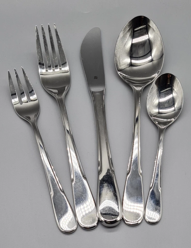WMF Besteck Bamberg zur Auswahl Menümesser, Löffel, Gabel, Teelöffel Cromargan - Bild 1 von 1