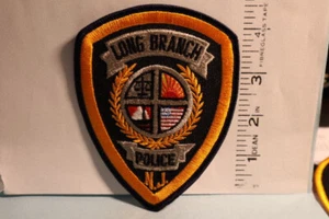 police patch   LONG BRANCH POLICE NEW JERSEY - Picture 1 of 1