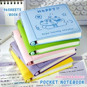 PU Mini Notebook Animal Pattern Memo Pad Cartoon Notepad School Office - Picture 1 of 17