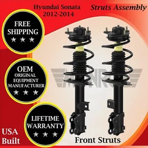 Monroe Genuine OEM Front Struts For 2012-2014 Hyundai Sonata Lifetime Warranty - Picture 1 of 7
