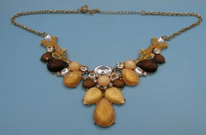 Vintage Park Lane?  Vintage Halskette Lg Bernstein Honig Goldfarben - Bild 1 von 14