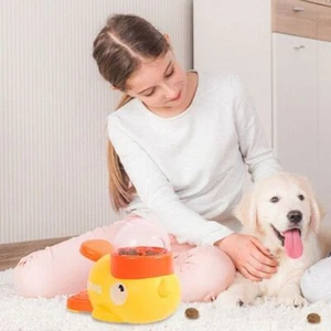 Alimentador automático antideslizante para perros de dibujos animados juguetes utensilios de comida - Imagen 1 de 8
