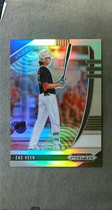 2020 Panini Prizm Draft Silver Holo Prizm #PDP9 Zac Veen - Picture 1 of 2