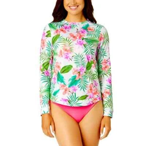 Hurley Womens Long Sleeve Rash Guard Tee - Picture 1 of 4