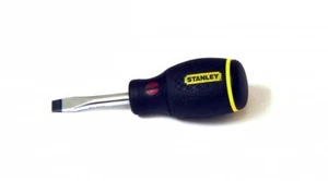 Stanley 0-67-032 DYNAGRIP PRO SCREWDRIVER - FLAT TIP FLARED STUBBY 6,5 x 40 mm - Picture 1 of 1