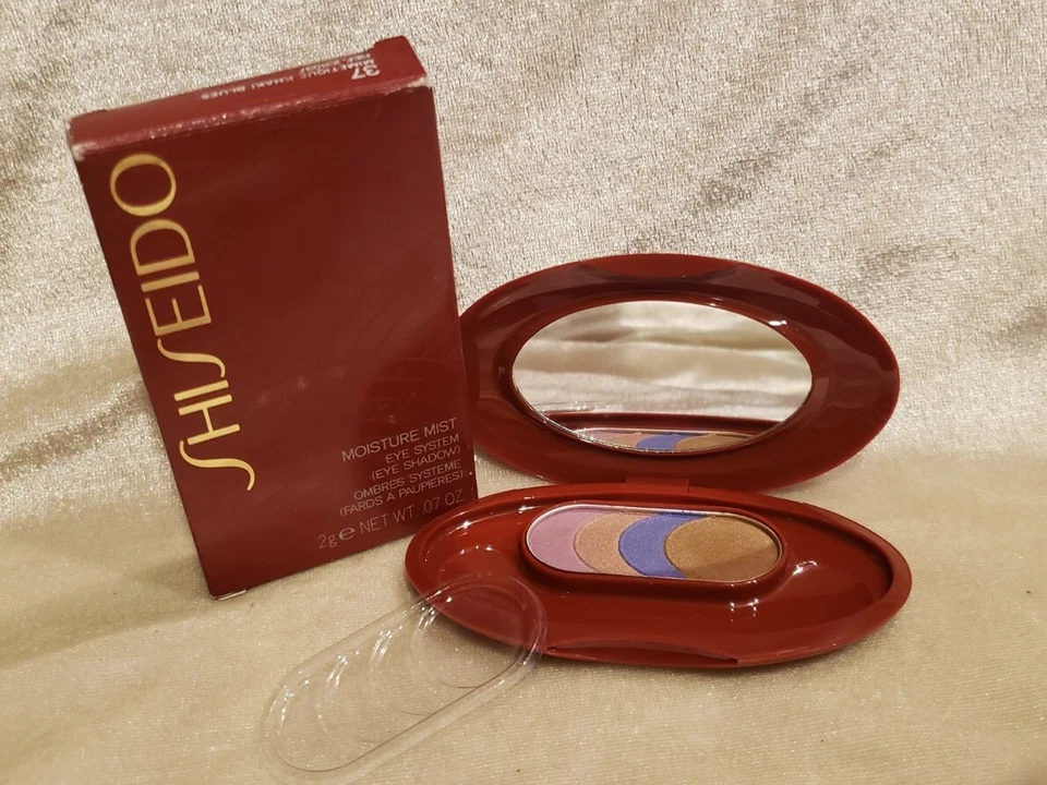 SHISEIDO Moisture Mist Eye System Shadow 37 MIMETIQUE KHAKI BLUES .07 oz 2 g - Image 1 of 4