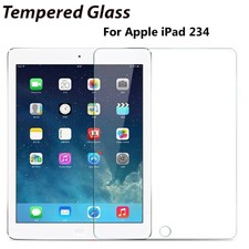 Screen Protector Saver Cover Tempered Glass Film Protection For iPad 234 4th Gen