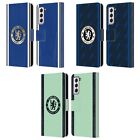 CHELSEA FOOTBALL CLUB 2023/24 KIT LEATHER BOOK FLIP CASE FOR SAMSUNG PHONES 4