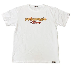 Jackspania Racing Logo Short Sleeve Crew T-Shirt Highest Quality Cotton Large US - Picture 1 of 4