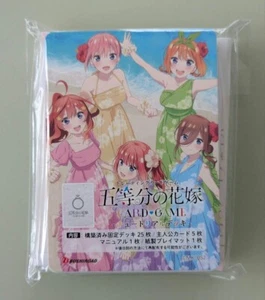 The Quintessential Quintuplets card game Tutorial Deck Movie Limited Japanese - Picture 1 of 2
