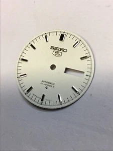 GENUINE AND ORIGINAL WHITE DIAL FOR SEIKO 6319-9000 NOS - Imagen 1 de 4
