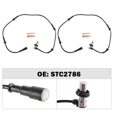 2X Front ABS Wheel Speed Sensors STC2786 for Land Rover Range Rover P38 94-02 US - Imagem 1 de 4