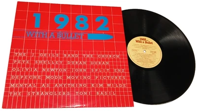 STRANGLERS/THE CHURCH/DEPECHE MODE "1982.. With A Bullet" Aust Press EX Vinyl LP - Image 1 of 4