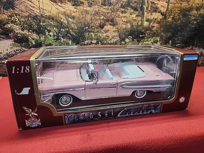 Road Signature Deluxe Edition 92298: 1958 Edsel Citation Pink Convertible 1:18 - Image 1 of 4