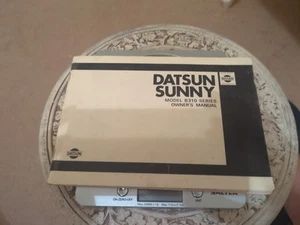 Datsun Sunny Model B310 Series Owners Manual - Picture 1 of 1