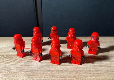 LEGO SITH TROOPER STORMTROOPER Y SITH JET TROOPER LOTE DE 8 MINIFIGURAS Foto 1 de 3