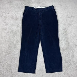 Orvis Hose Herren 42 dunkelblau Cord Stretch Freizeit gerade Taschen klassisch - Bild 1 von 16