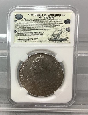 Spanish Colonial 8 Reales El Cazador Coin - Image 1 of 4