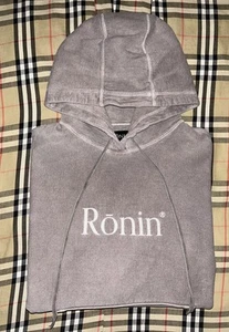 2022 Ronin Division Logo Tonal Overdyed Gray Hoodie Pullover Men’s Medium Japan - Bild 1 von 10