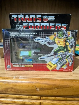 Transformers G1 Springer Sin usar, en caja completa de colección con caja sin cortar cambiador triple Foto 1 de 4
