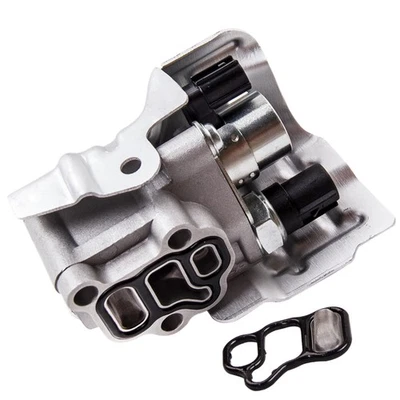 Vtec Solenoid Spool Valve + Gasket for Honda Accord CR-V Acura TSX 15810RAAA01 - Image 1 of 4