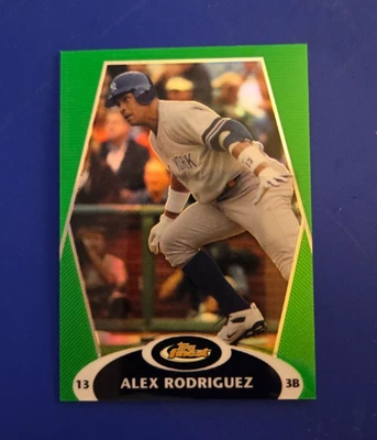2008 Topps Finest Green Refractor 147 /199 Alex Rodriguez NY Yankees #100 - Image 1 of 2