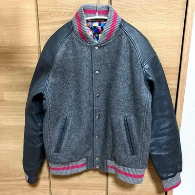 Used UE uniform experiment leather stadium jacket blouson - Image 1 of 4