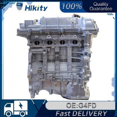 Long Cylinder Block Engine Assembly For 2012-19 Hyundai Accent Kia Rio Soul G4FD Foto 1 de 4