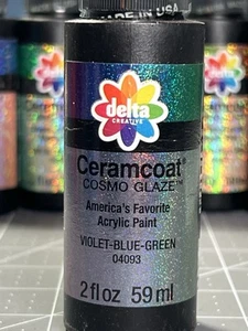 Esmalte Ceramcoat Cosmo 2 oz-violeta/azul/verde - Imagen 1 de 1