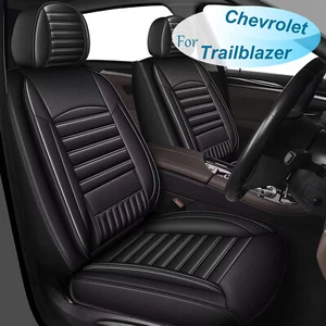 For Chevrolet Trailblazer 2021-2025 Car 5 Seat Cover Pad Front & Rear PU Leather - Picture 1 of 9