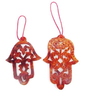 Moroccan Hand Carved Wooden Hand of Fatima / Hamza 2 Sizes - Picture 1 of 5