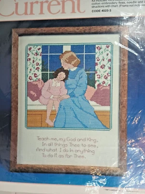 Child's Prayer Counted Cross Stitch  11 X 14 inch  Current  4025-3 New - Image 1 of 4