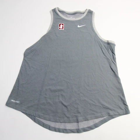 Stanford Cardinal Nike Nike Tee Sleeveless Shirt Women's Gray New Cover