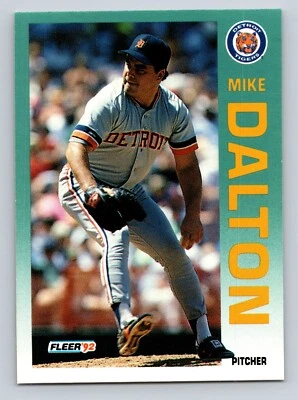 Mike Dalton 1992 Fleer #131 Detroit Tigers - Image 1 of 2