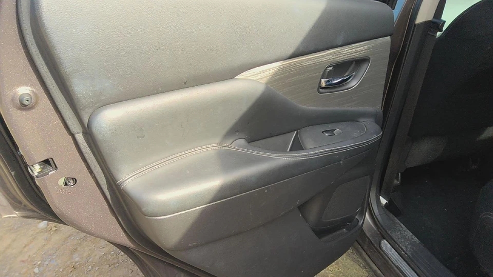 15 NISSAN MURANO Left Driver Side Rear Door Trim Panel - Image 1 of 1