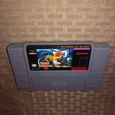VGC King of the Monsters 2 Authentic SNES Super Nintendo Tested