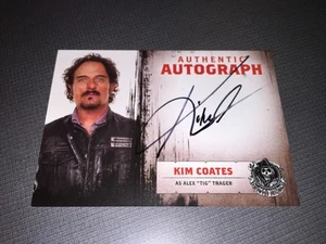 Sons Of Anarchy Trading Cards Autograph Card Of Kim Coates As Alex "Tig" Trager. - Picture 1 of 12