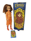 Vintage Ideal Movin&#39; Groovin&#39; CRISSY DOLL Complete w/ box &amp; fashion tips 1971