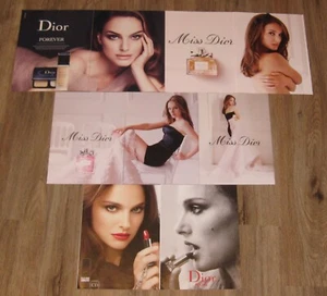 Natalie Portman AD Miss Dior original magazine pages PHOTO advertisements - Picture 1 of 1