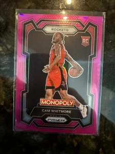 Cam Whitmore Rookie Monopoly Pink Prizm /149 - 2023-24 Prizm Basketball #31 SP - Picture 1 of 2