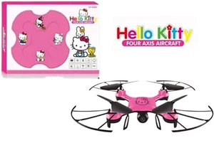 Hello Kitty 2.4G Gyroscope RC Drone Quadcopter Toys Drone Helicopter for Kids - Picture 1 of 2