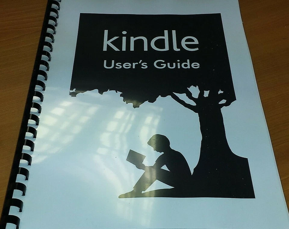 AMAZON KINDLE PAPERWHITE PRINTED INSTRUCTION MANUAL USER GUIDE A4 - Image 1 of 1