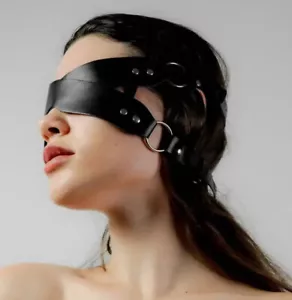 Sexy Augenbinde Bondage Kit Rückhaltemaske Fetisch Hotwife Gimp Cuckold Slave BDSM - Bild 1 von 5