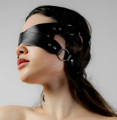 ORIGINAL Sexy Blindfold Bondage Kit Restraint Mask Fetish Hotwife Gimp Cuckold Slave BDSM