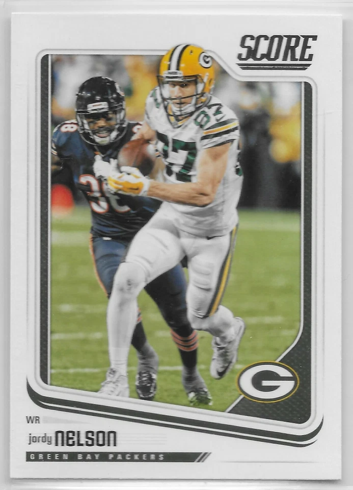 2018 Score #115 Jordy Nelson Green Bay Packers Kansas State - Image 1 of 1