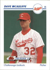 1991 Line Drive AA #162 Dave Mcauliffe