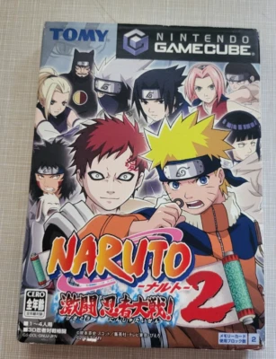 Naruto Clash of Ninja 2 GameCube Case, Disc, and Manual Japan Import US SELLER - Image 1 of 3