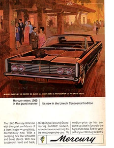 1965 MERCURY @ CLOISTER - SEA ISLAND, GA ~ ORIGINAL PRINT AD - Imagen 1 de 1