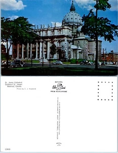 St. James Cathedral, Montreal, Quebec Canada Vintage PC  - Picture 1 of 1